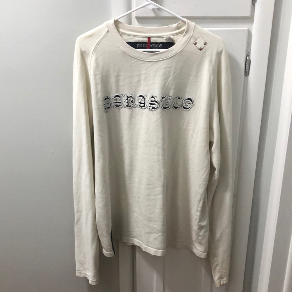 Parasuco Men’s White Sweater